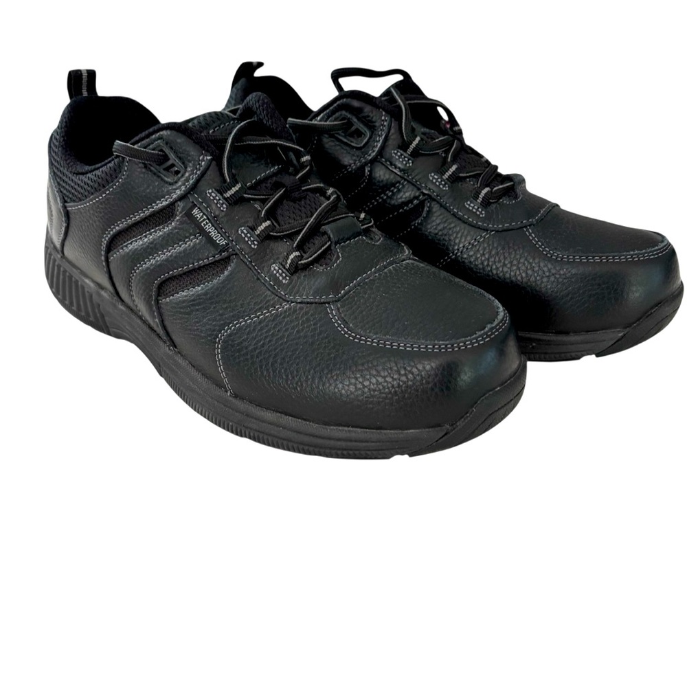 Orthofeet Pacific Palisades Women’s Black Waterproof Shoes New Without Tags 9D